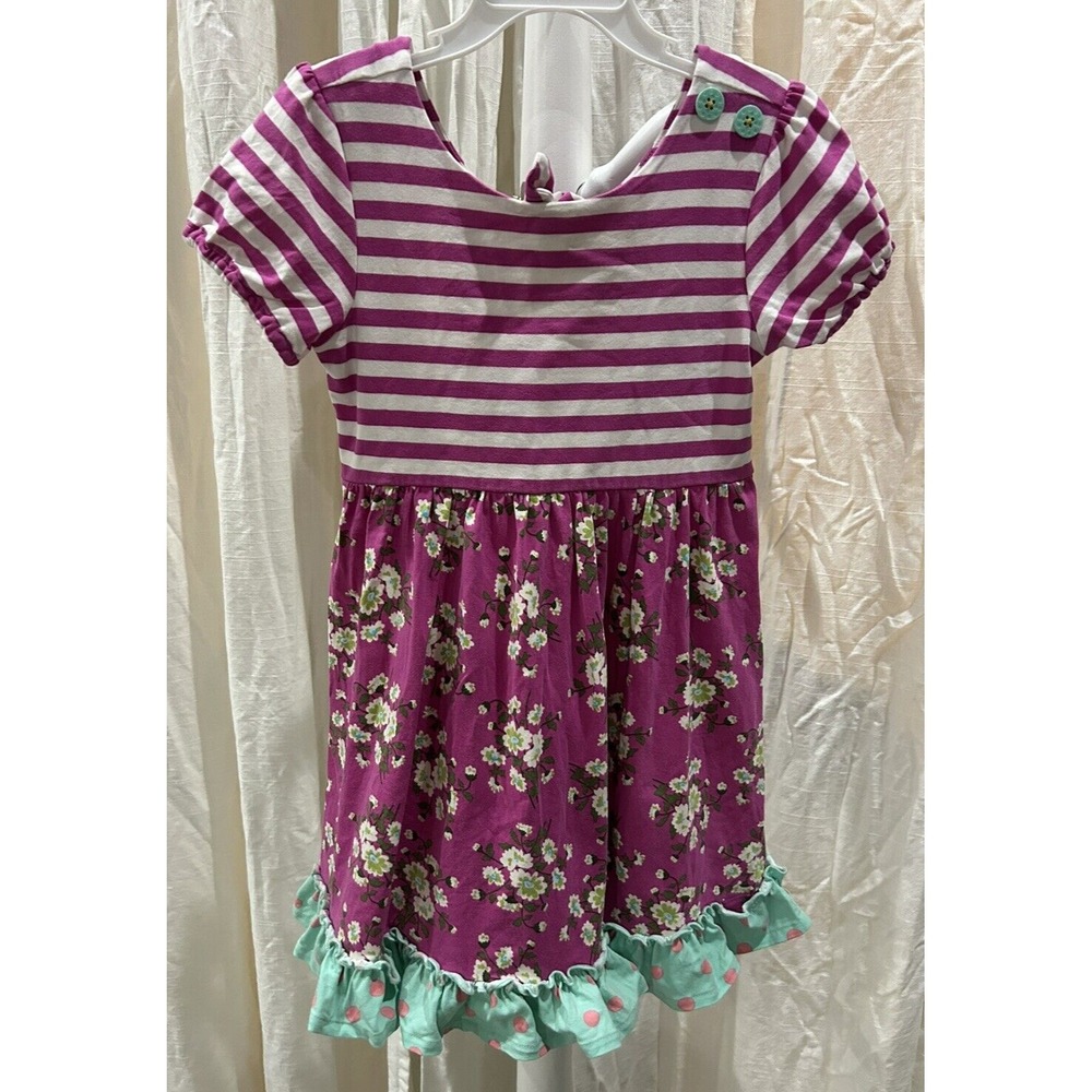 Matilda Jane Call You Sweetheart Dress EUC Girls Brilliant Daydream Size 6